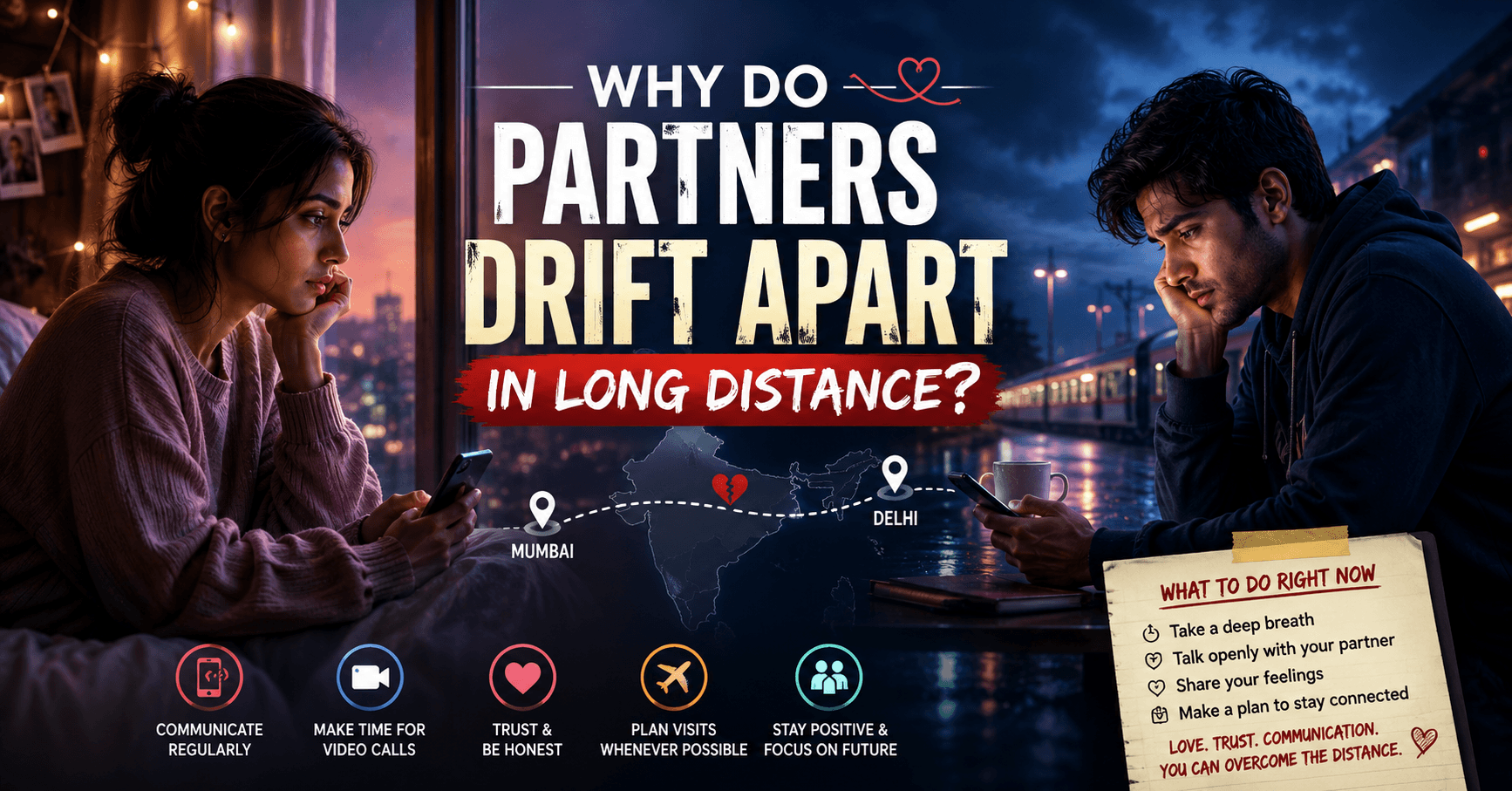 Why Do Partners Drift Apart In Long Distance?