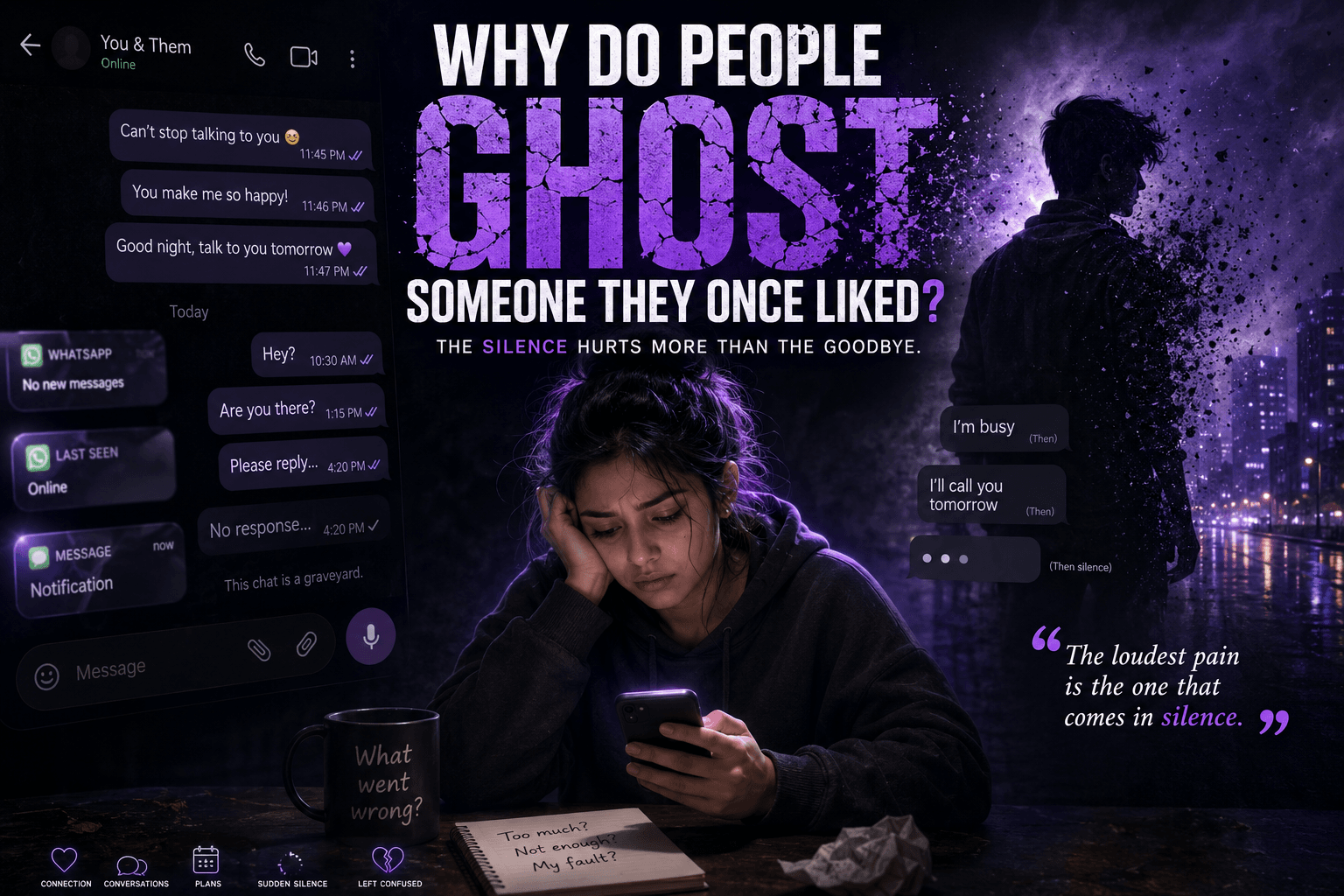 Why Do People Ghost Someone They Once Liked?