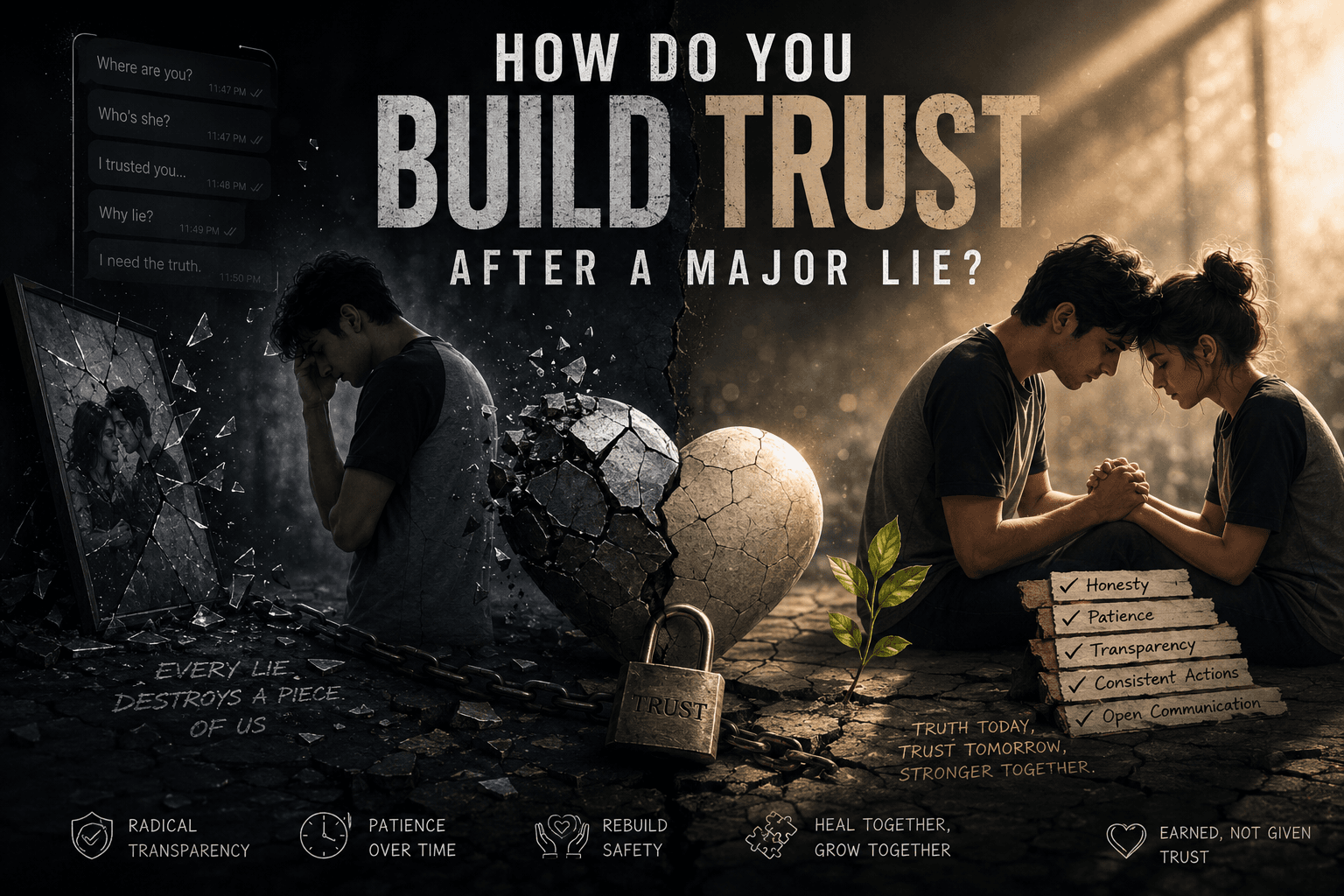 How Do You Build Trust After a Major Lie?