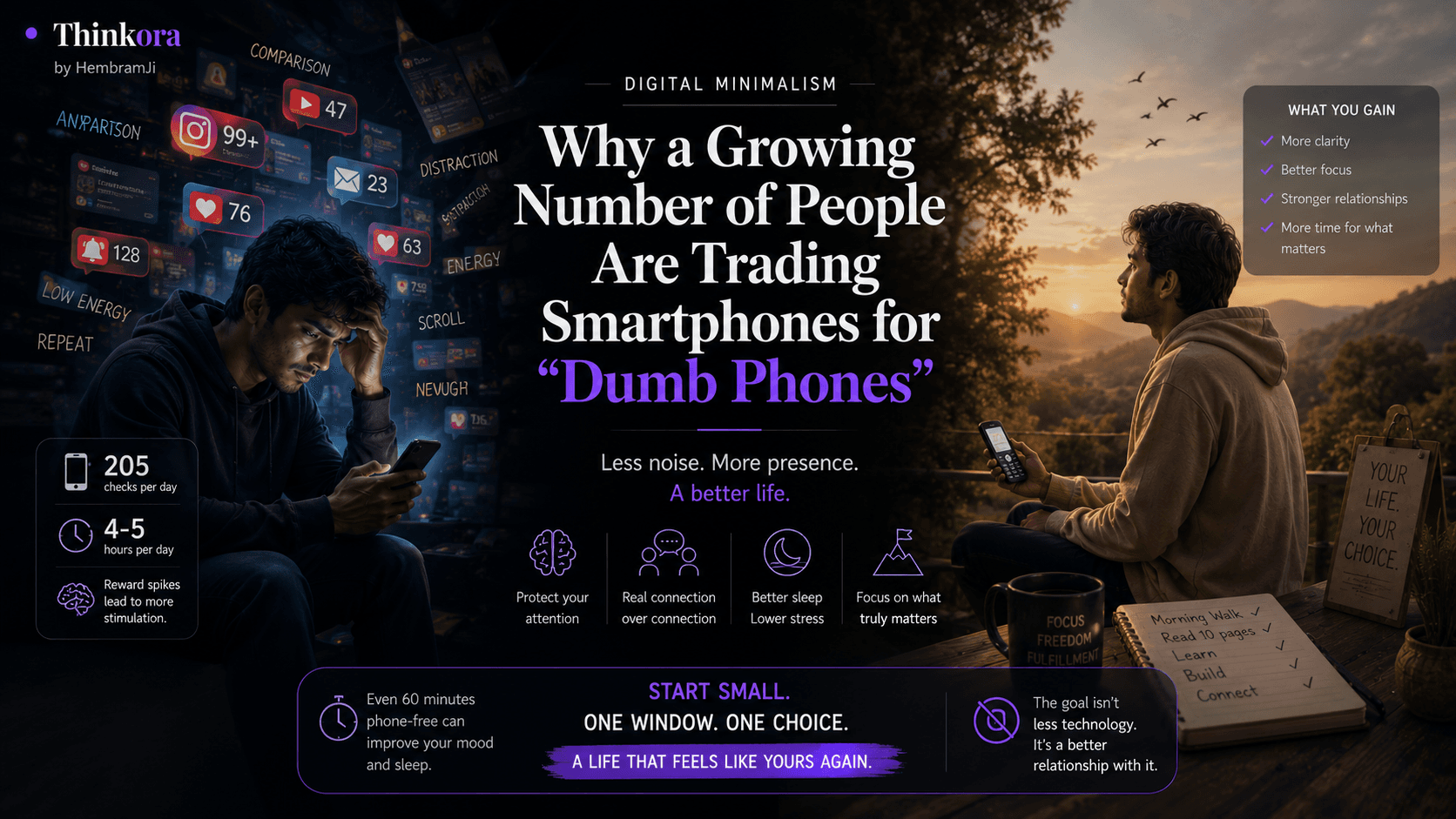 Why a Growing Number of People Are Trading Smartphones for "Dumb